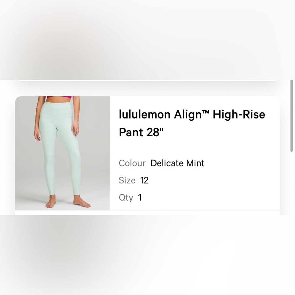 lululemon Align High-Rise Leggings 28”